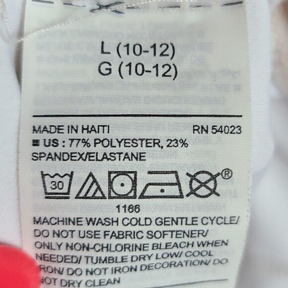 OLD NAVY Girls High-Waisted PowerSoft Side-Pocket Biker Shorts Snake Large 10/12 - Picture 8 of 9